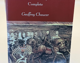 The Canterbury Tales, Complete by Geoffrey Chaucer 2000 Houghton Mifflin Publishing Classic Literature English Lit The Riverside Chaucer
