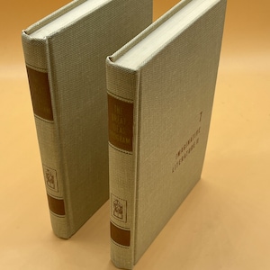 Literary History Books Imaginative Literature Volume One and Two 1961 Britannica Great Ideas Series Literary History Used Books