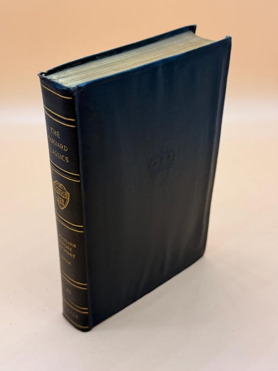 Two Years Before the Mast and 24 Years After by Dana 1909 Collier Publishing The Harvard Classics Fabrikoid Edition Memoirs Rare Books