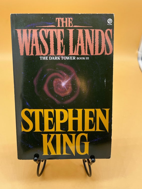 The Waste Lands The Dark Tower Book lll by Stephen King First Illustrated Trade Paperback 5th Printing Plume Publishing 1992