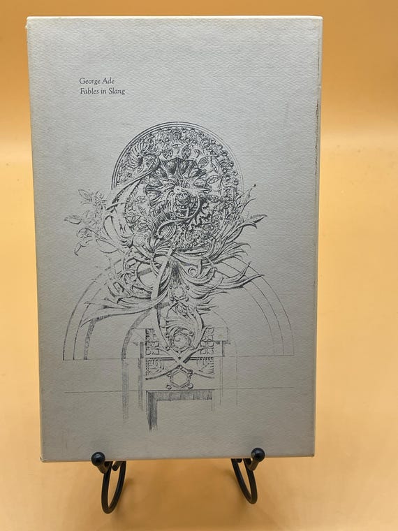 Rare Books Fables in Slang by George Ade 1972 Limited Edition Westvaco Publishing w slipcase Humorous Book Gifts Humor Satire Stories