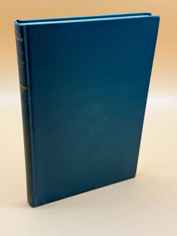 Metaphysics and the New Logic by Warner Arms Wick 1942 University of Chicago Press Philosophy Books Metaphysical Books Rare book gifts