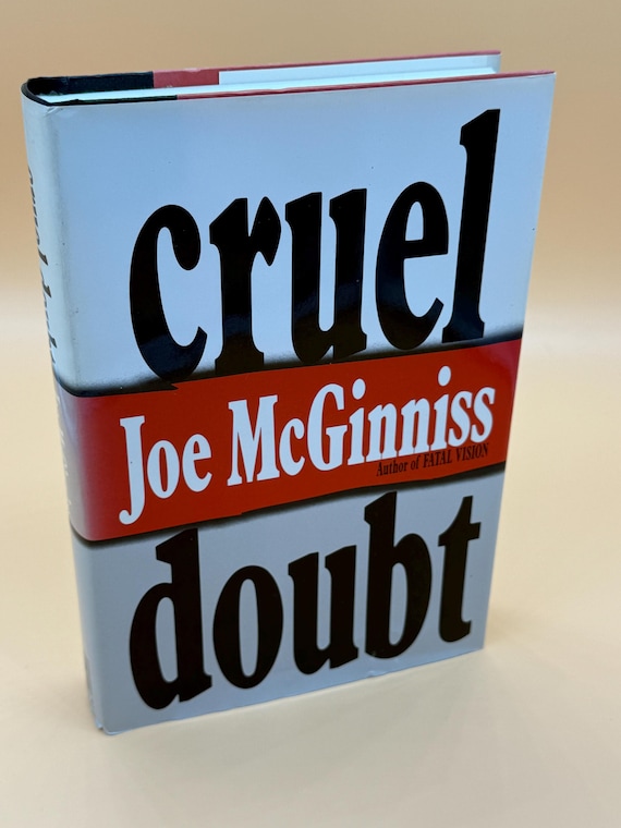 Cruel Doubt by Joe McGinniss a True Crime book Crime mysteries nonfiction books True Crime lovers gift book murder mysteries