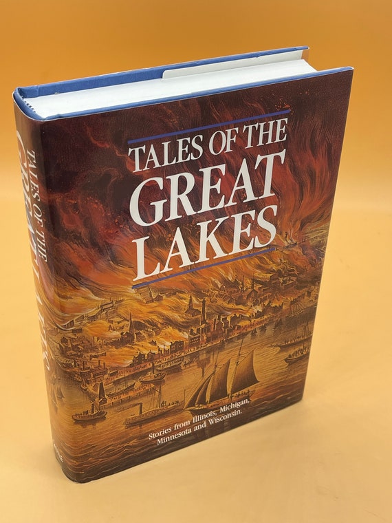 History Books  Tales of the Great Lakes 1986 Castle Books for Readers Gifts Midwest State History Lovers Gift Used Books with Free Shipping