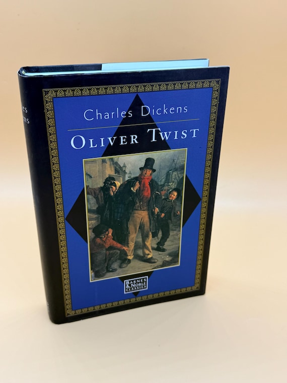 Oliver Twist by Charles Dickens 1995 B&N Edition Classic Literature Victorian Literary books