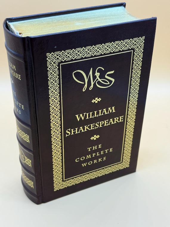The Complete Works of William Shakespeare 1994 Barnes and Noble Books fine binding hardcover Classic Literature gift books