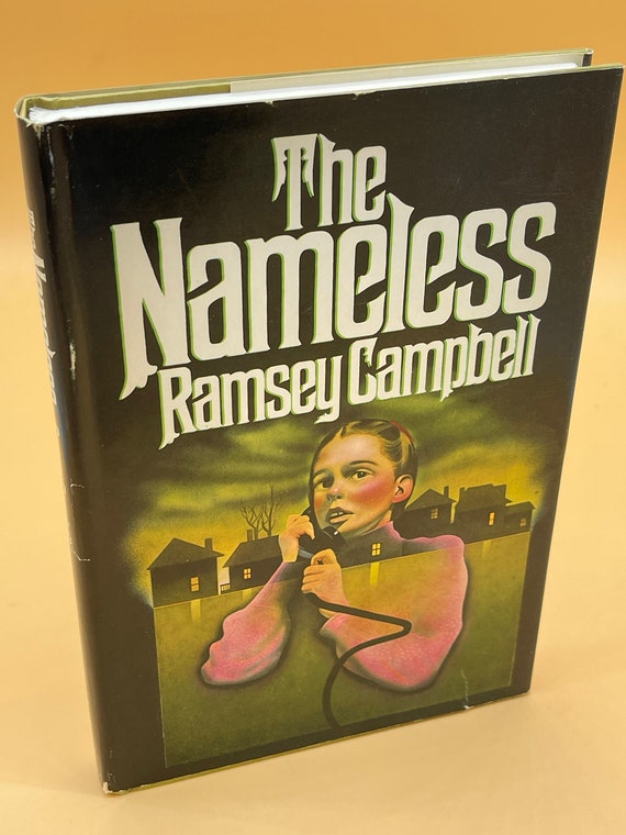 Horror Books The Nameless by Ramsey Campbell 1981 Book Club Edition Macmillan Publishing Classic Horror Gift Books Vintage Horror