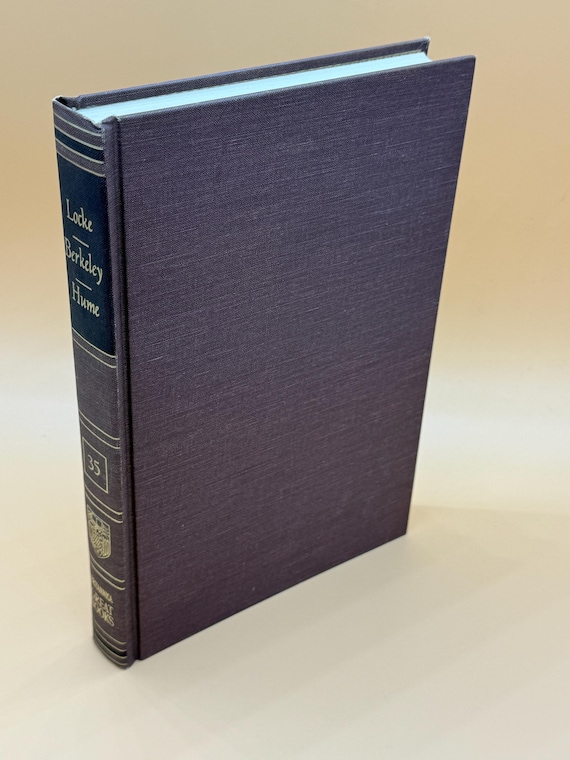 John Lockes George Berkeley David Hume 1952 Britannica Great Books series Political history books Religious history books Civil Government