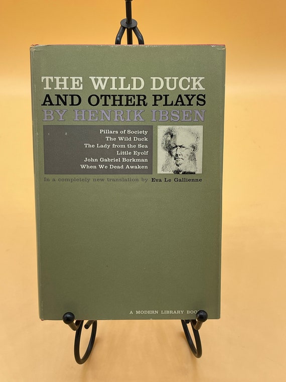 Rare Books The Wild Duck and Other Plays by Henrik Ibsen 1961 Modern Library Playwrights 20th Century Collectible Books for Readers Gift