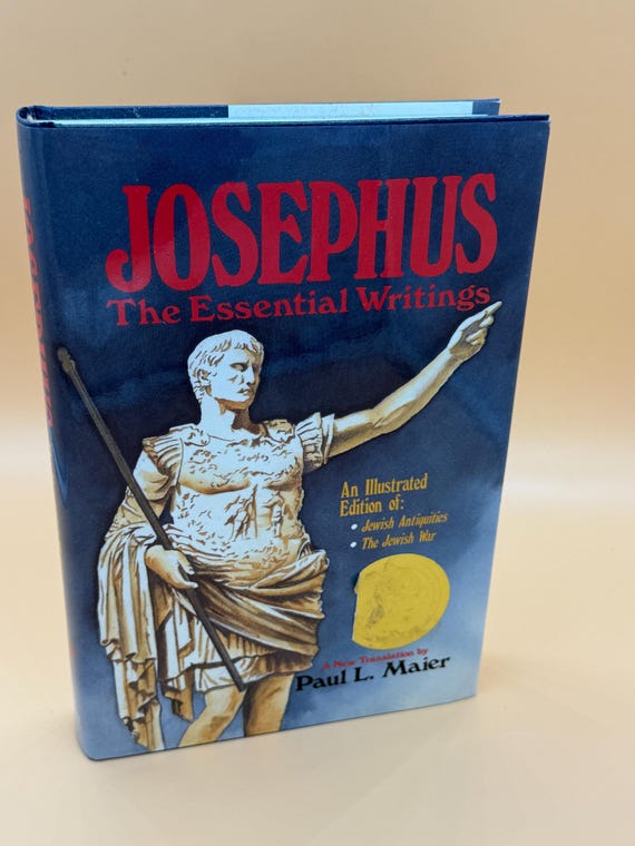 Josephus The Essential Writings by Paul L. Maier Illustrated Edition 1994 Kregel Publishing Jewish history books