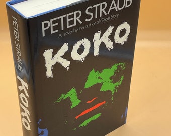 Horror Books Koko  A Novel by Peter Straub  First Edition 1988 Dutton Publishing Vintage Collectible Horror Books Fiction Horror Classic
