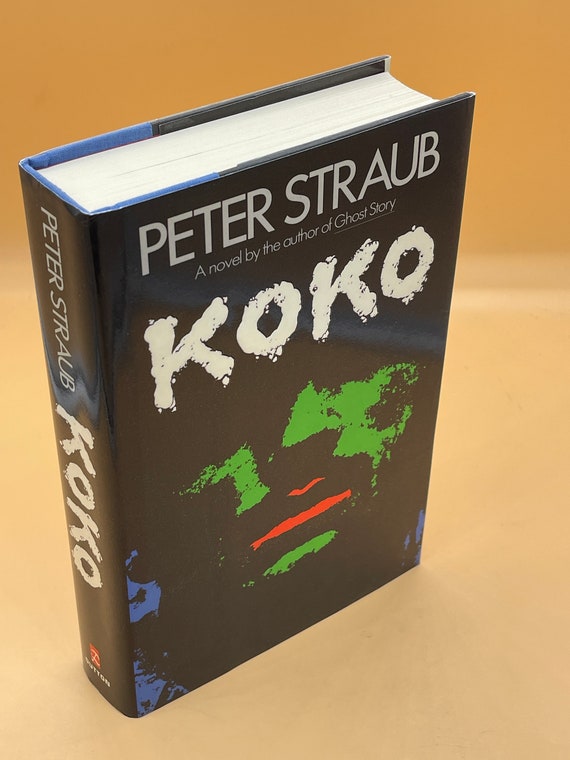 Horror Books Koko  A Novel by Peter Straub  First Edition 1988 Dutton Publishing Vintage Collectible Horror Books Fiction Horror Classic