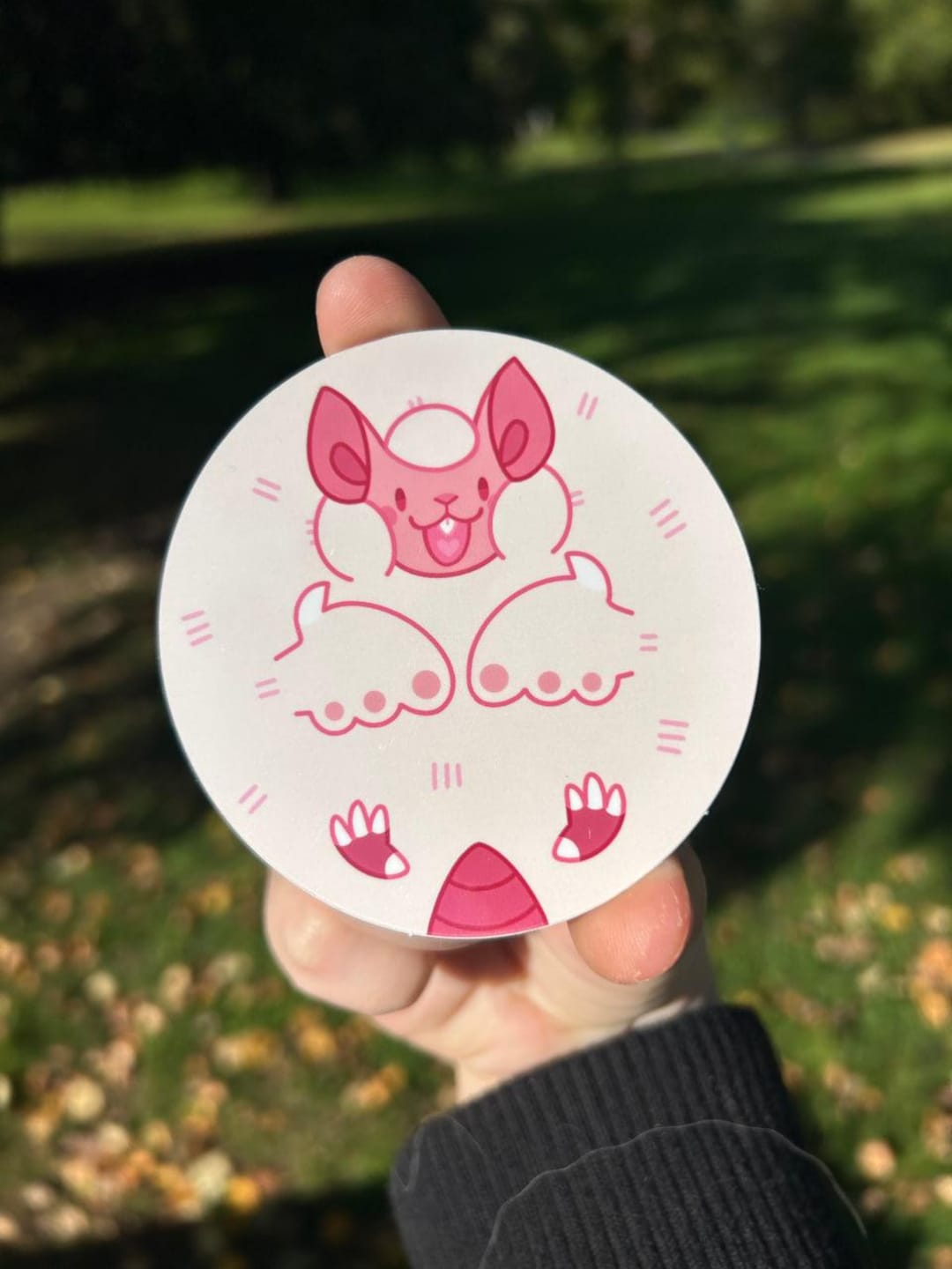 Sticker Line Monhun Paolumu Monhun Circle Vinyl Sticker - Etsy