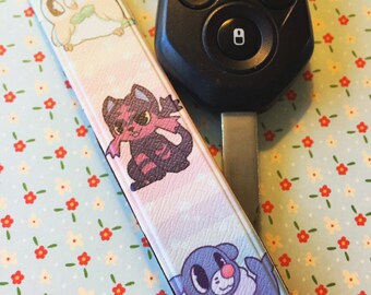 Rowlet, Litten, and Popplio Strap