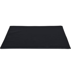 Waterproof Dog Mat for Cage / Car / Kennel Dog Bed (Black)