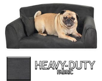 Heavy Duty Dog Sofa Bed – Supportive Foam Cushion, Raised Sides, Made UK Pet Sofa