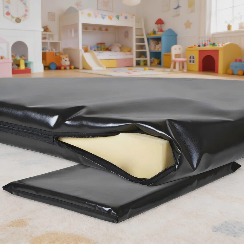 Heavy Duty Waterproof Dog Mat – Black Cage, Car or Kennel Bed, 4 Sizes S–XL, Extra Tough Wipe Clean Fabric, Durable Pet Crate Mattress image 11