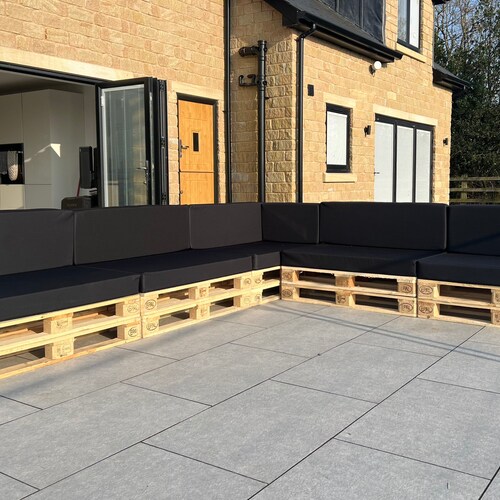 Pallet Bench Cushion Seating Outdoor Pallet Pads Outdoor Etsy UK