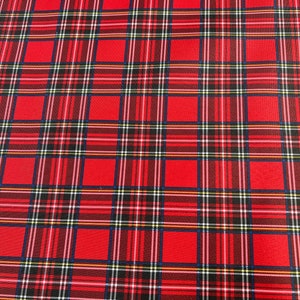 Waterproof fabric in paws design and checks, Great to sew can be used for many different process. Hard wearing and waterproof