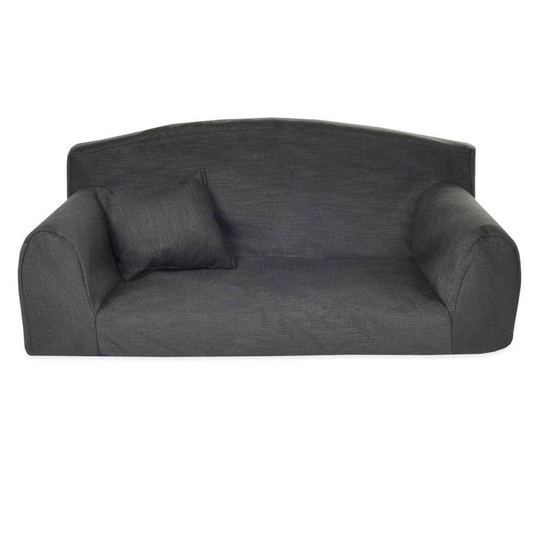Heavy Duty Black Sofa. Pet Bed, 3 Sizes, Good Quality, Strong Dog Bed image 2