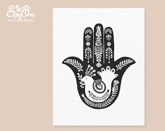 Protection Hamsa Hand Blessing for the home Birkat Habayit