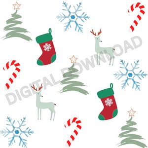 Step and Repeat PNG-sublimatieontwerp downloaden, kerst-png, afbeeldingen, illustraties, digitaal ontwerp