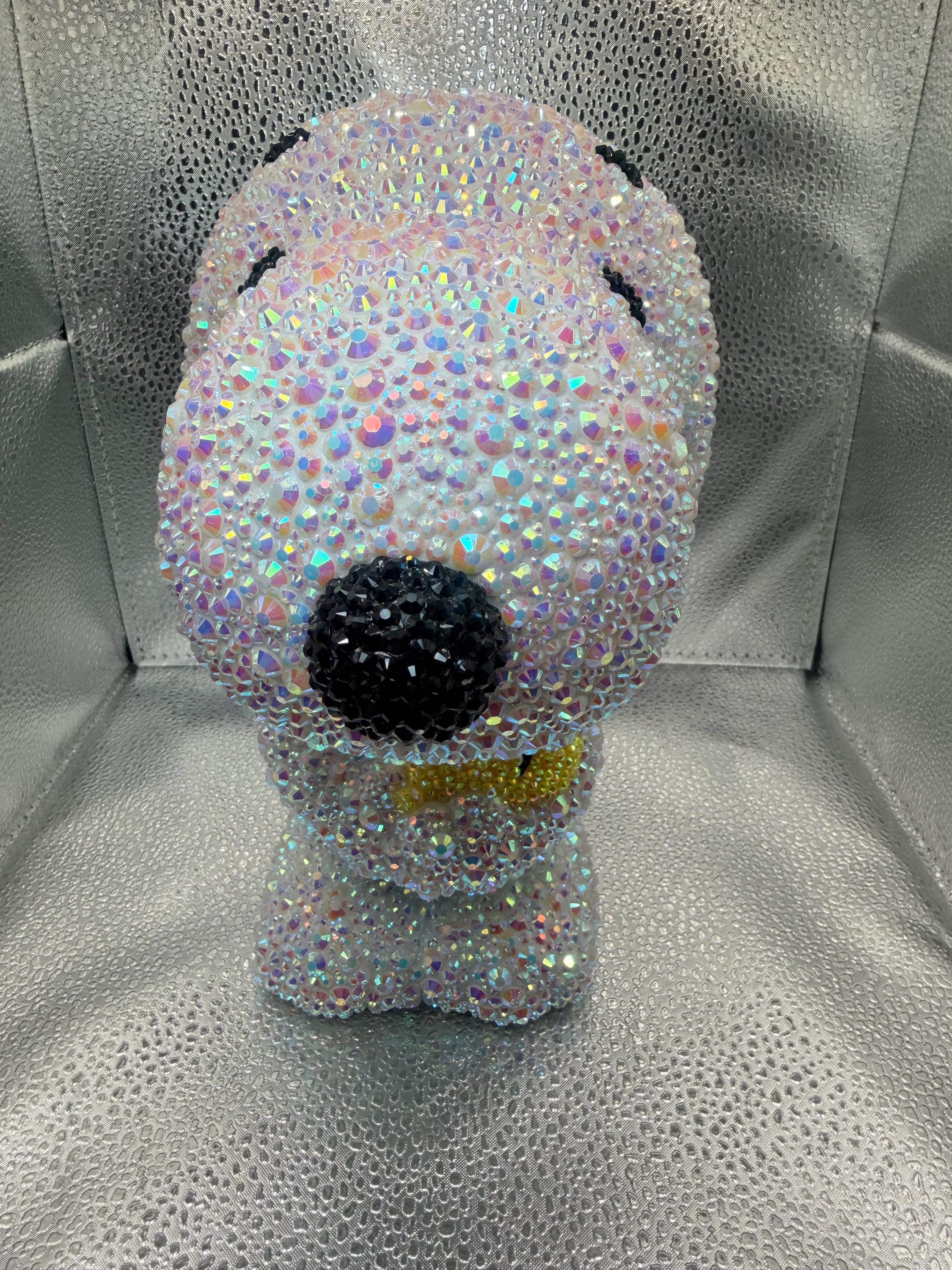 Snoopy Crystal Figurine - Etsy