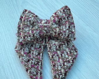 Bella and Barns Luxury Pink Couture Sailor Bow