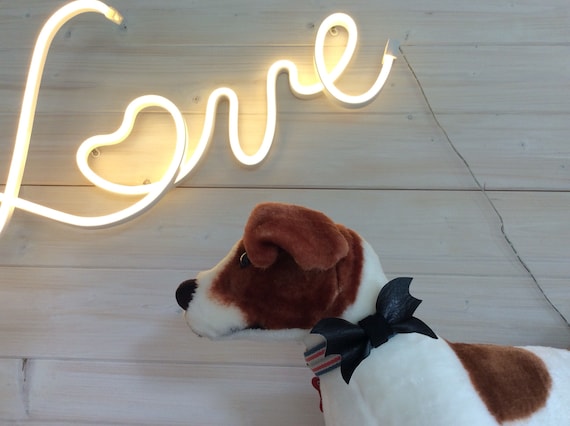 Bow tie best sale dog collar etsy