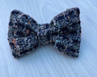 Bella and Barns Luxury Blue Couture Bow Tie