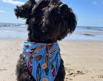 Bella and Barns Hawaii Dog Shirt Bandana, Available in 3 Sizes