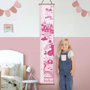 Personalisierte Messlatte für das Kinderzimmer, kleine Messlatte für das Kinderzimmer, kleine Messlatte, Messlatte für Mädchen neues Babygeschenk