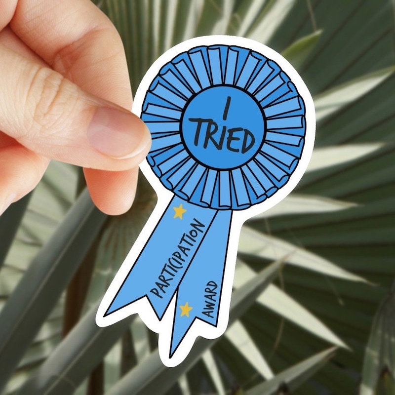 Participation Ribbon - Etsy