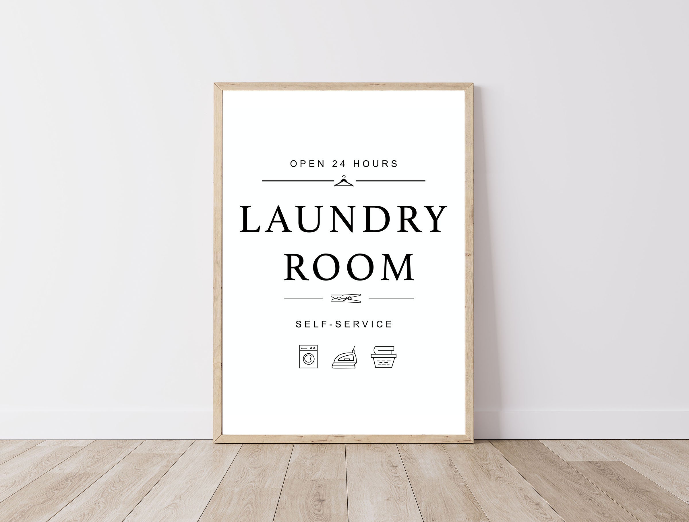 Laundry Room Printable Sign - Etsy