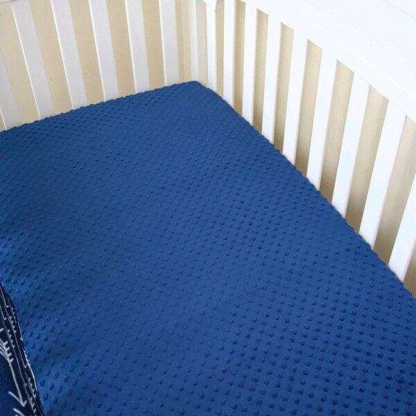 Navy Crib Bedding Etsy