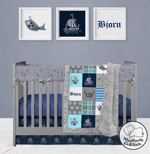 viking crib bedding