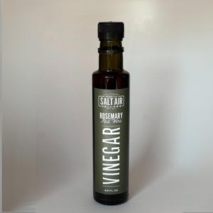 Rosemary Red Wine Vinegar – Small Batch Gourmet Gift | Slow-Fermented Cooking Vinegar | Handcrafted in California image 2