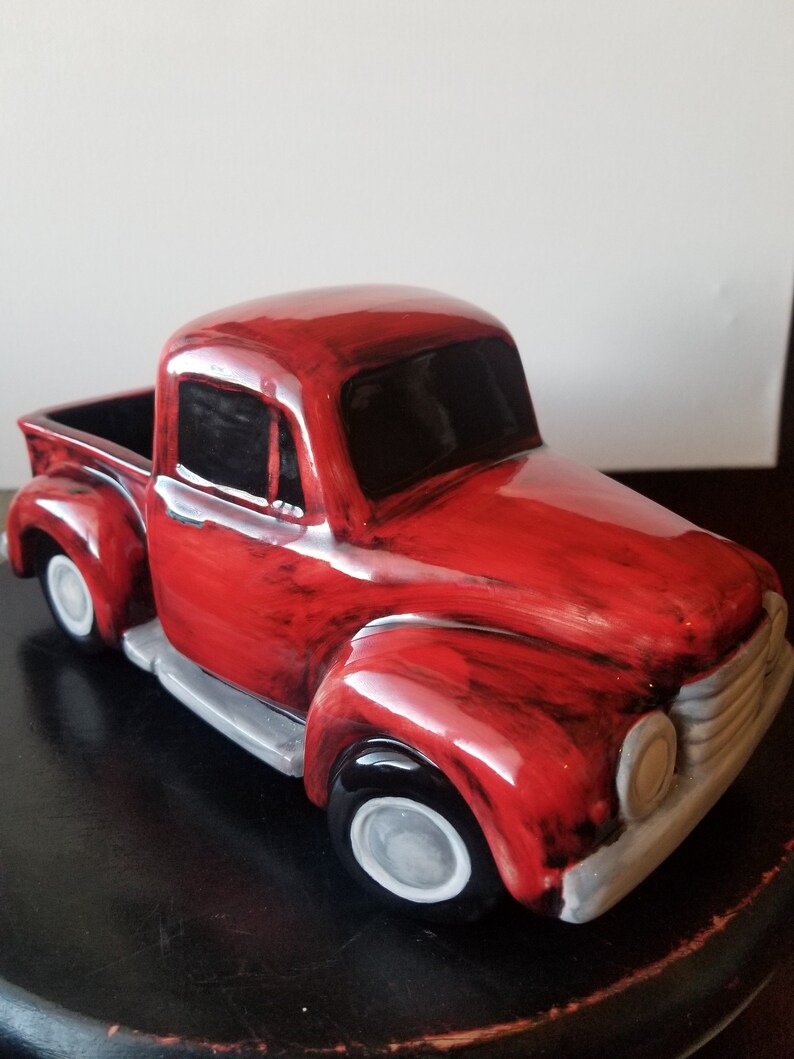 Ceramic Vintage Truck Etsy