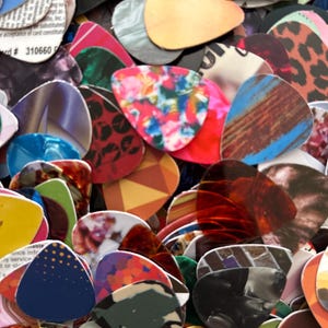 Handmade guitar picks