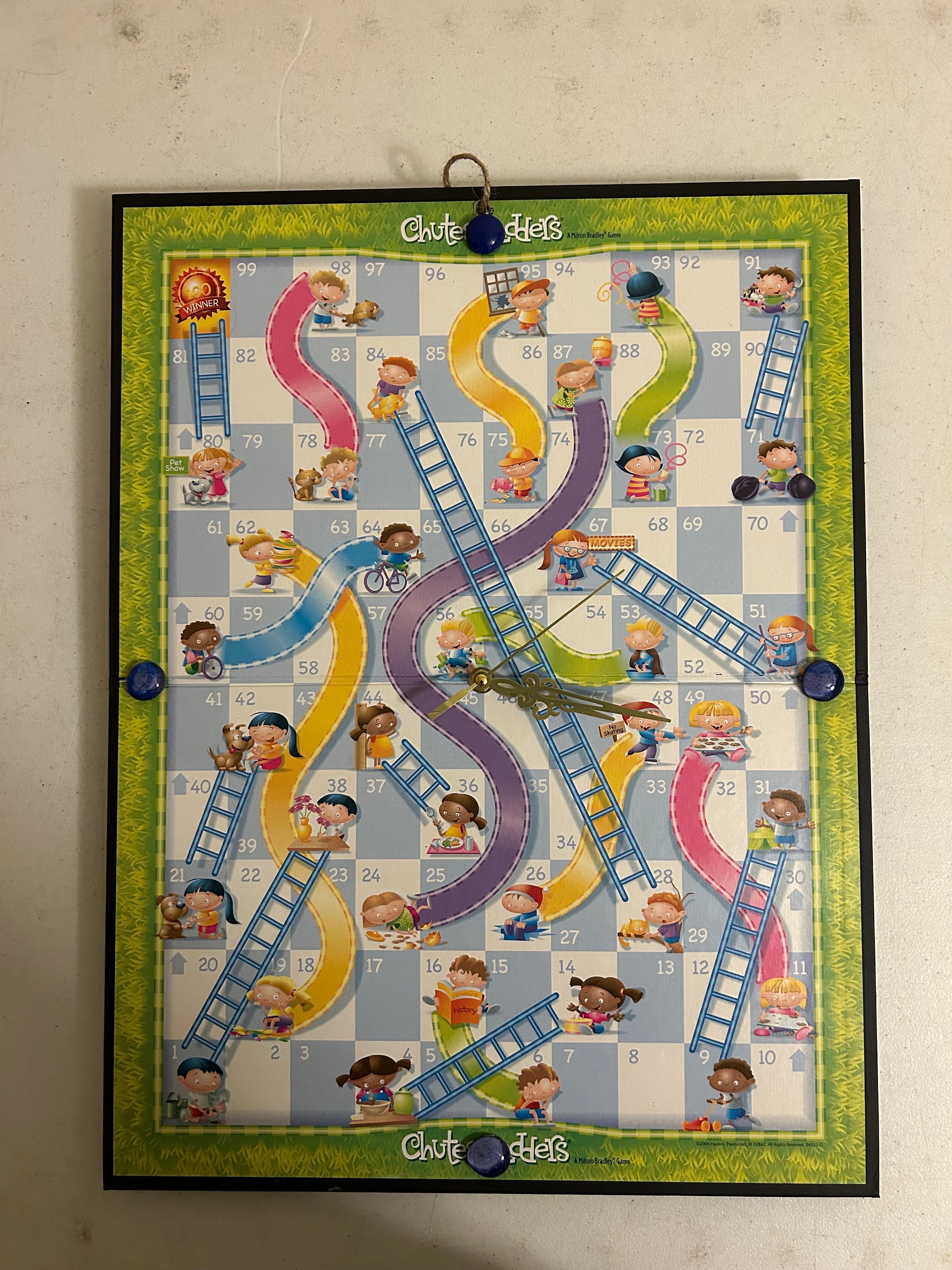 Chutes and Ladders Board Game Clock - Etsy