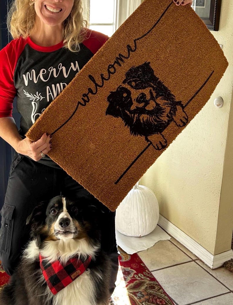 Your Custom Text| Housewarming Gift | Custom Doormat | Personalized Doormat | Closing Gift | Welcome Doormat | Front Door Mat | Monogram Rug image 16