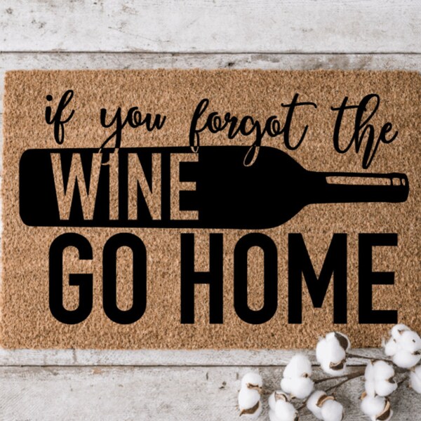 Wine Door Mat Etsy
