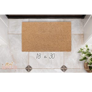 Welcome to Nana and Papa House | Custom Welcome Mat | Cheerful Gift | Personalized Doormat | Housewarming Gift | Grandma and Grandpa Gift image 10