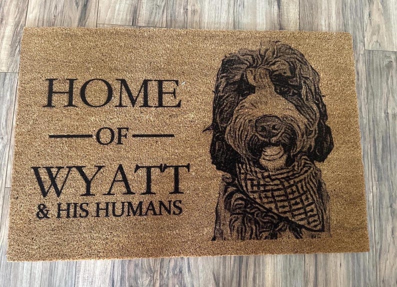 Your Custom Text| Housewarming Gift | Custom Doormat | Personalized Doormat | Closing Gift | Welcome Doormat | Front Door Mat | Monogram Rug image 18