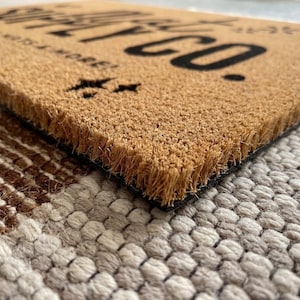 Your Custom Text| Housewarming Gift | Custom Doormat | Personalized Doormat | Closing Gift | Welcome Doormat | Front Door Mat | Monogram Rug image 4