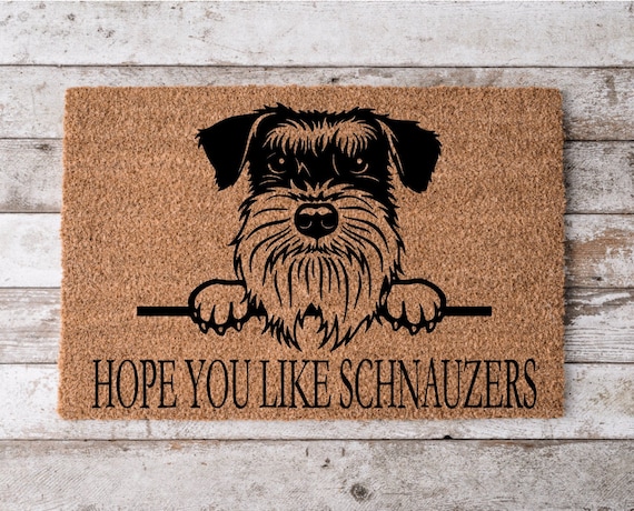 Schnauzer doormat clearance