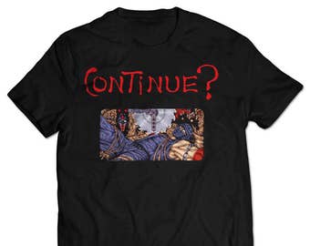 Ninja Gaiden Arcade Game Over T-shirt