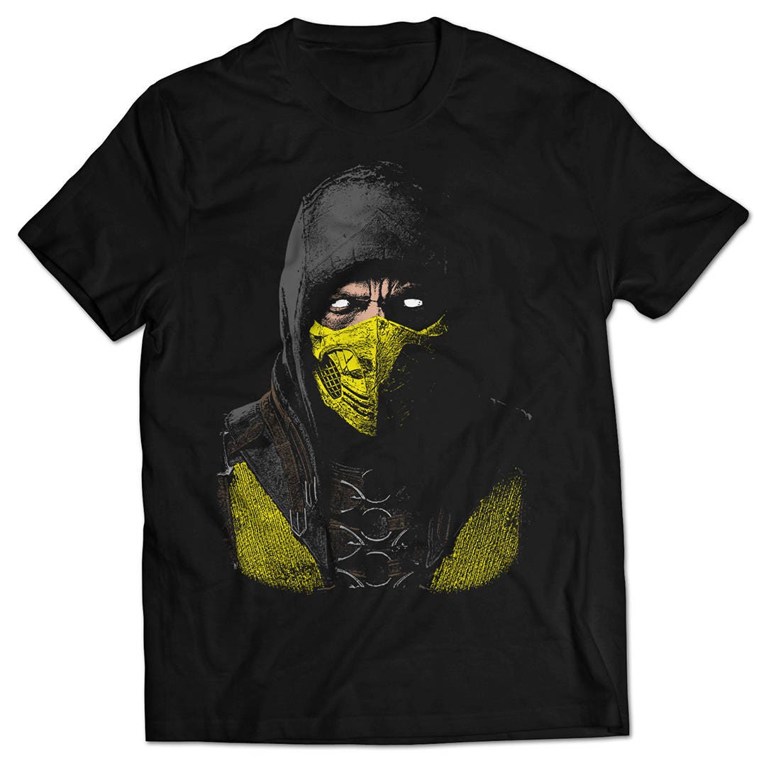 Mortal Kombat X Scorpion T-shirt | Etsy