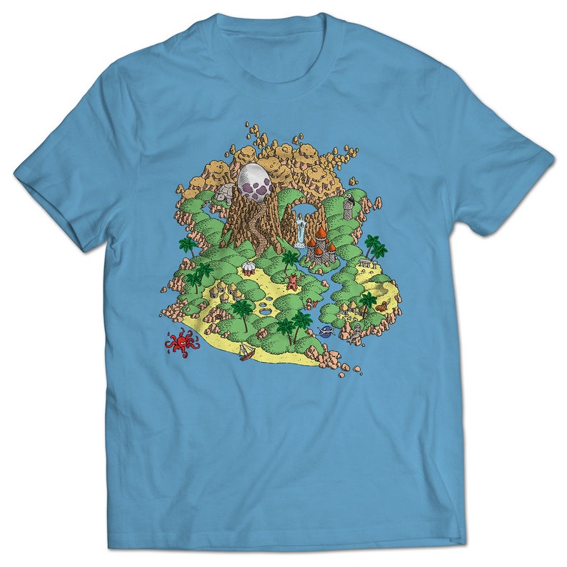 Koholint Island T-shirt - Etsy