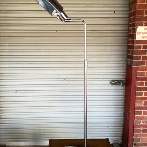 Vintage Chrome Koch & Lowy "OMI" Floor/Reading Lamp